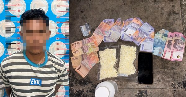 Satresnarkoba Polres Majene Kembali Ciduk Pria Pemasok Bojek di SPBU Malunda