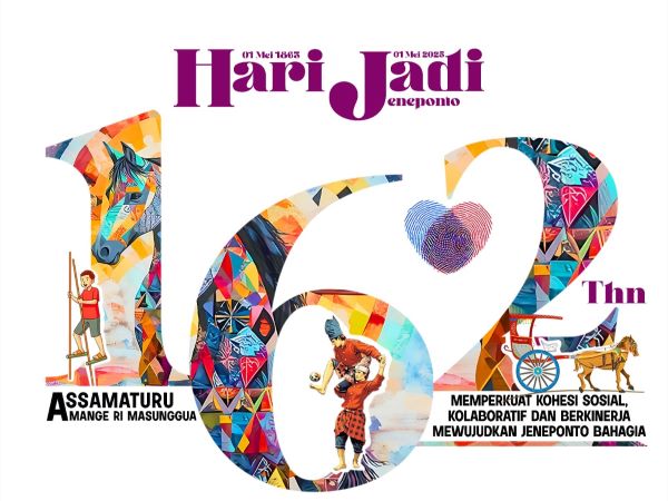 80 Peserta Ikut Lomba Logo HUT Jeneponto, Ini Daftar Pemenangnya!!