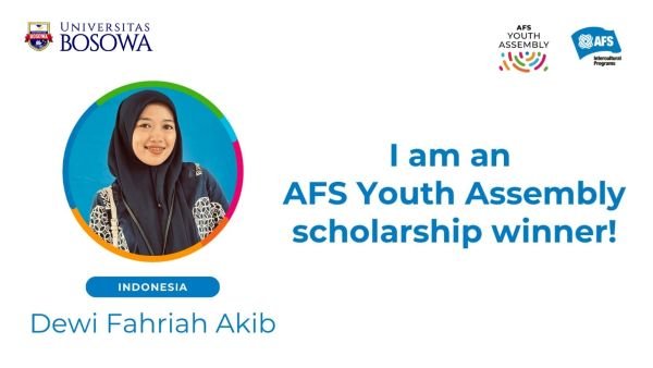 Mahasiswa Pascasarjana Unibos Wakili Indonesia di Forum AFS Youth Assembly 2025