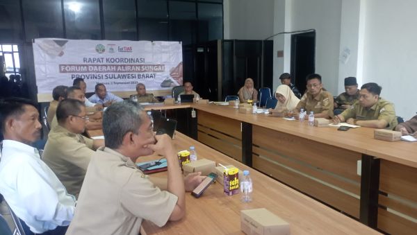 Cegah Banjir dan Longsor, BPBD Sulbar Sinergi dengan Dinas Kehutanan Jaga DAS
