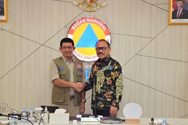 Gubernur Sulbar Temui Kepala BNPB, Bahas Dana Hibah dan Usulan Infrastruktur