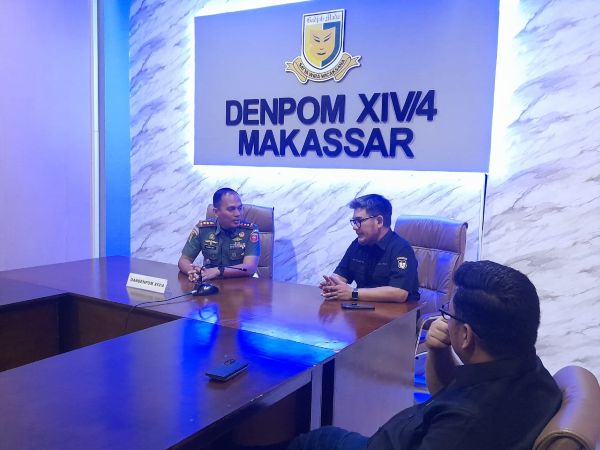 Dandenpom Makassar Dukung Penuh Penertiban Parkiran Liar Bersama Perumda Parkir