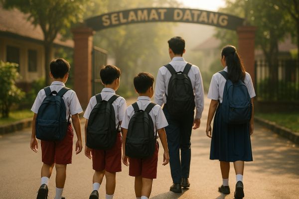 Antara Efisiensi dan Dugaan Penyalahgunaan: Mengurai Benang Kusut Seragam Sekolah Gratis Makassar