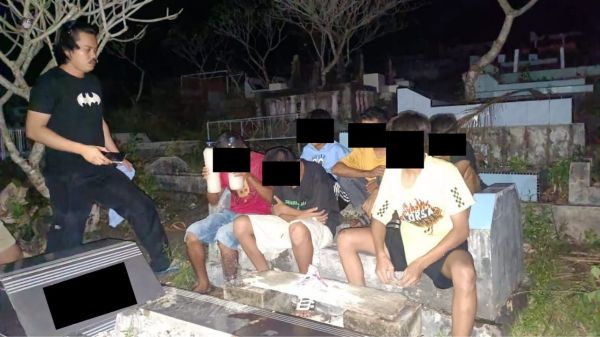 Pesta Miras di Kuburan, 6 Remaja Ditangkap Polisi di Selayar
