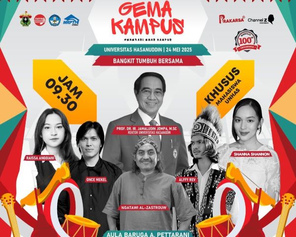 Unhas Siap Gelar Festival Kebangsaan, Ajang Kolaborasi untuk Wujudkan Generasi Emas