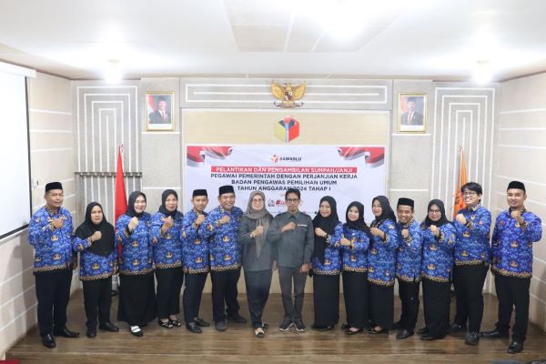 4.360 PPPK Bawaslu Resmi Dilantik, 11 Diantaranya Bertugas di Luwu Timur