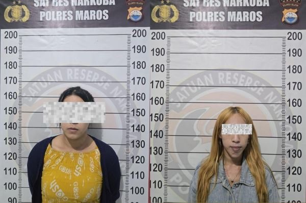 Beli Sabu via Medsos, 2 Waria di Maros Ditangkap Polisi
