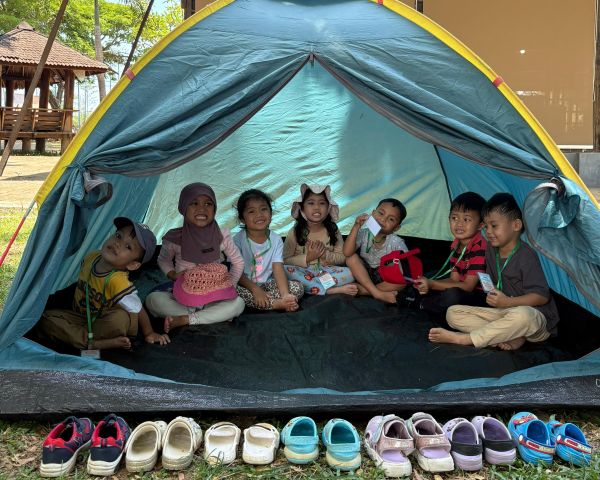 Resmi Dimulai! Super Camp Sekolah Alam Bosowa 2025 Diikuti Lebih Dari 100 Siswa