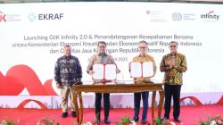 OJK dan Kemenparekraf Tandatangani MoU Dukung Penguatan Ekonomi Kreatif