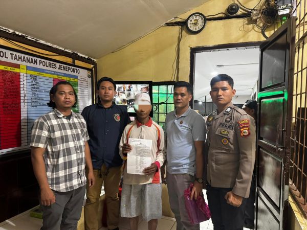 Polres Jeneponto Akhirnya Tangkap Pelaku Pembacokan di Desa Datara