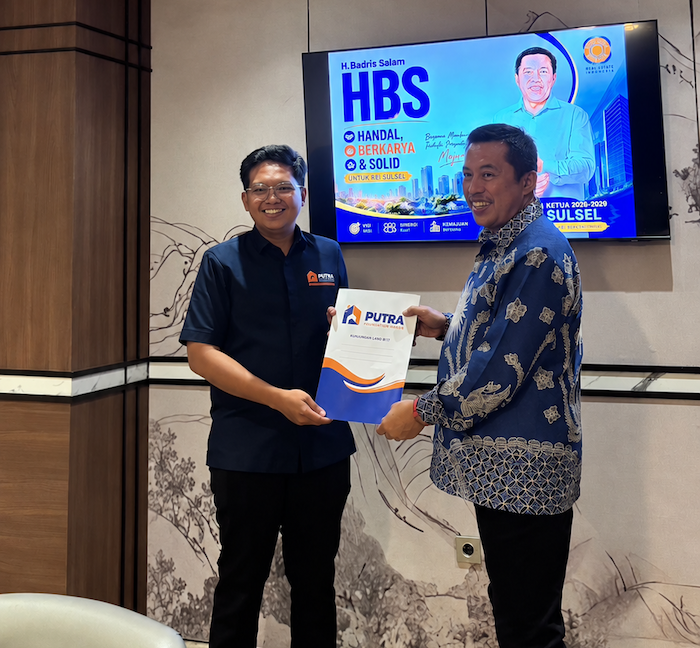 Direktur PT Putra Kunimoto Mandiri, Andi Rezkytama Dukung Badris Salam Jadi Ketua REI Sulsel