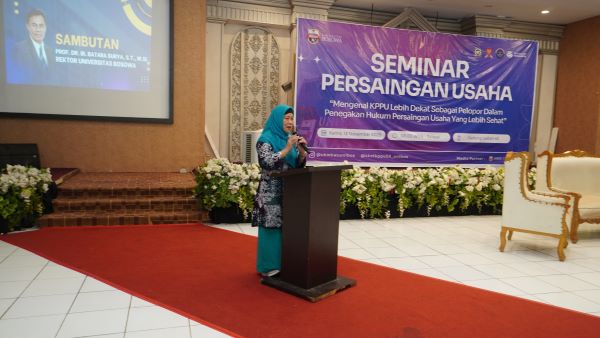 Seminar Persaingan Usaha di Unibos, Tekankan Peran Generasi Muda