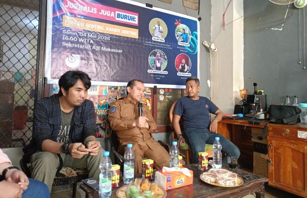 Disnakertrans Sulsel Soroti Minimnya Kontrak Kerja Jurnalis