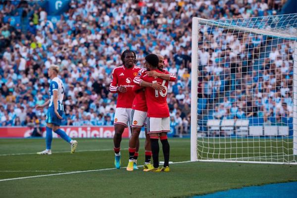 Manchester United Amankan Tiket Liga Champions Usai Libas Brighton 3-0