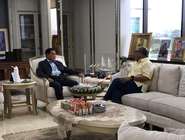 IAS Sambangi NH di Jakarta, Minta Restu Musda atau Sekadar Konsolidasi?