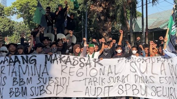 HMI Cabang Makassar Tolak Dalih Panic Buying, Soroti Tata Kelola Distribusi BBM