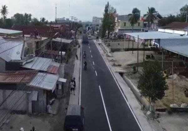 Progres Jalan Impa-Impa–Anabanua di Wajo Capai 53,46 Persen