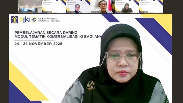 DJKI Gelar Webinar EKII, Fokus pada Komersialisasi KI