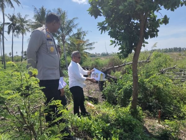 Tindaklanjuti Laporan Warga, Kapolres Jeneponto Sidak Proyek Mangkrak Konservasi Air Bila-Bilayya