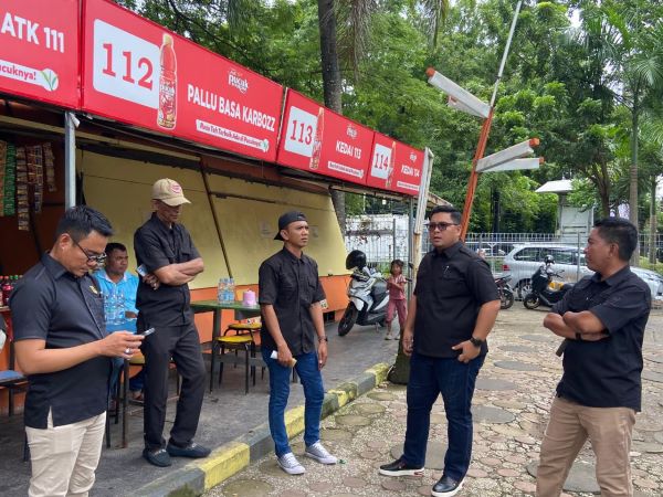 Direksi Perumda Parkir Makassar Raya Sidak Pos Komersial dan Area Strategis Kota