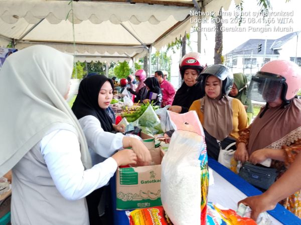 Distapang Kembali Gelar Pasar Murah Jelang Nataru