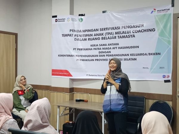 Pertamina Sulawesi Dukung Penguatan Kompetensi Pengasuh Anak melalui Program TAMASYA