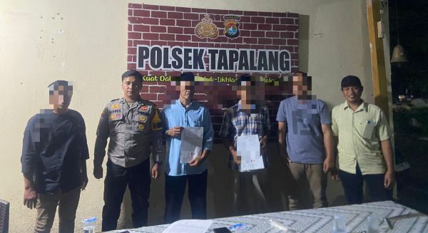 Rebutan Ruko dan Tanah Warisan, Dua Bersaudara di Tapalang Damai Lewat Mediasi Polisi