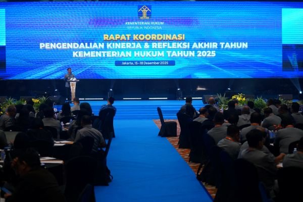 Ini Sejumlah Arahan Sekjen Kemenkum pada Rakor Pengendalian Kinerja untuk Sukseskan Rencana Aksi 2026