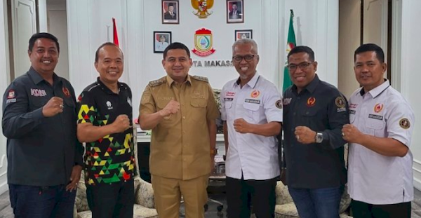 Plt Ketua KONI Makassar Temui Appi, Laporkan Persiapan Musorkot Luar Biasa