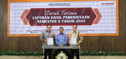 Pemkot dan DPRD Makassar Terima Laporan Hasil Pemeriksaan Kinerja Semester II 2024 dari BPK