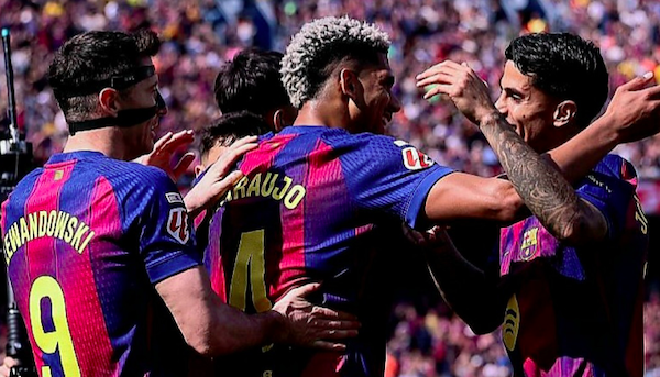 Barcelona Bungkam Osasuna 2-1 di Liga Spanyol