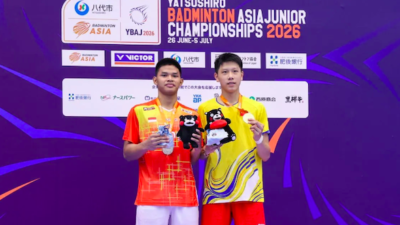 Fardhan Joe Persembahkan Perak untuk Indonesia di Kejuaraan Asia Junior