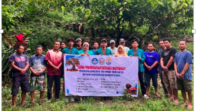 Dosen UIT Dampingi Petani Kakao di Bone, Biomassa Kebun Diolah Jadi Pupuk Organik