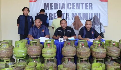Polresta Mamuju Ungkap Praktik Penimbunan Tabung LPG Subsidi