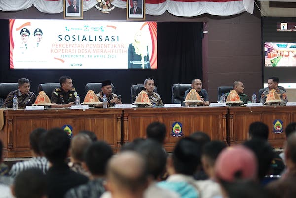 Jeneponto Sosialisasikan Pembentukan Koperasi Desa Merah Putih