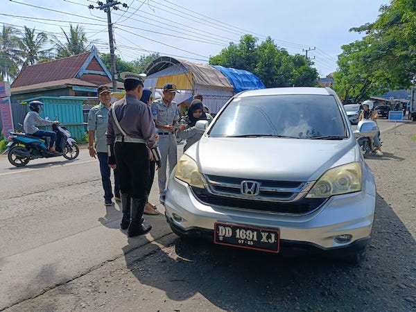 Gelar Operasi Penertiban Pajak, Bapenda Jeneponto Berhasil Jaring 21 Kendaraan