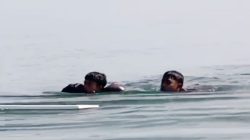 Aksi Heroik TNI AL, Selamatkan Nelayan Terapung dengan Perahu Bocor di Laut Maros