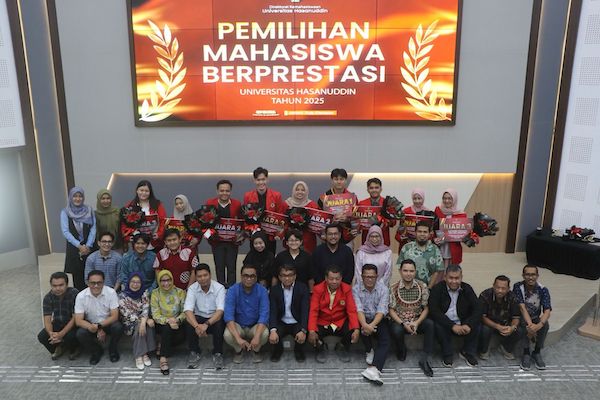 Puncak Pemilihan Mahasiswa Berprestasi Unhas 2025, Berikut Nama-nama Pemenang!