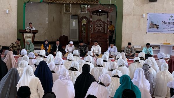259 CJH Takalar Ikuti Manasik Haji, Tergabung di Kloter 21