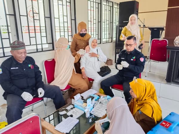 Ratusan CJH Ikuti Vaksinasi Meningitis di Dinkes Jeneponto