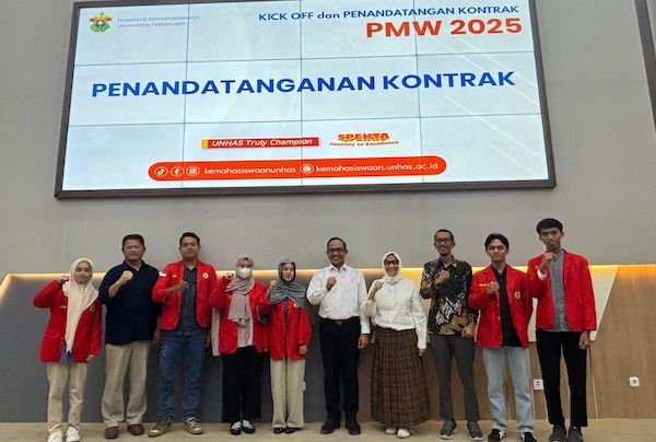 Kick Off Program Wirausaha, 96 Proposal Mahasiswa Unhas Terima Pendanaan