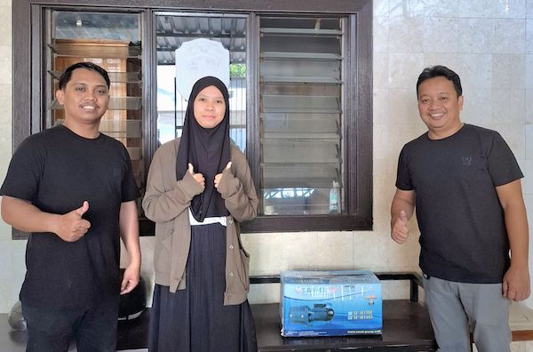 PP IPMALUTIM Apresiasi DPRD Lutim Atas Bantuan Mesin Pompa Air untuk Asrama Putri