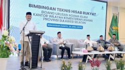 Tingkatkan Pemahaman Ilmu Falak, Kemenag Sulsel Gelar Bimtek Hisab Rukyat