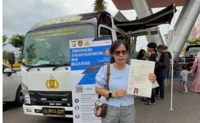 Polrestabes Makassar Hadirkan Layanan SKCK Keliling di Trans Studio Mall