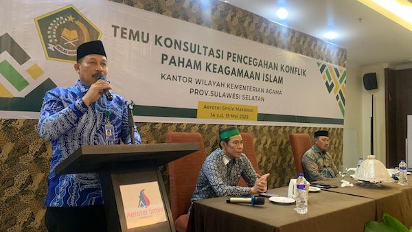 Cegah Konflik, Kemenag Sulsel Gelar Konsultasi Deteksi Dini Paham Keagamaan