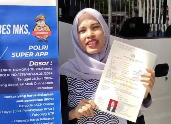 Upaya Dekatkan Layanan Masyarakat, Polrestabes Makassar Hadirkan Layanan SKCK Keliling