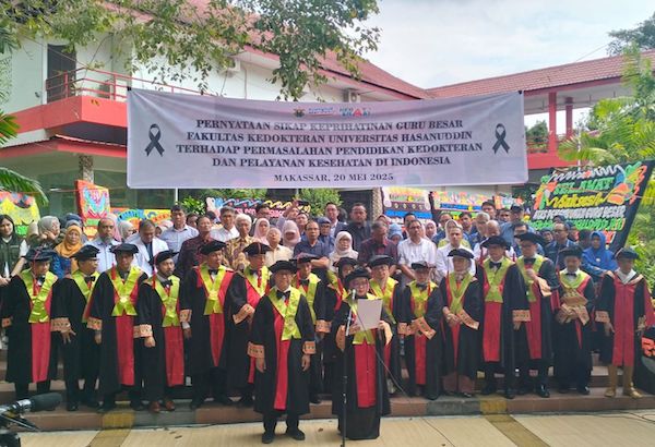 Puluhan Guru Besar FK Unhas Nyatakan Keprihatinan Terhadap Arah Kebijakan Kesehatan Nasional