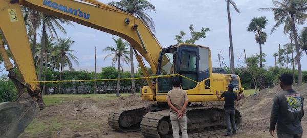 Tak Kantongi Izin Operasi, Tambang Pasir di Jeneponto Disegel Polisi