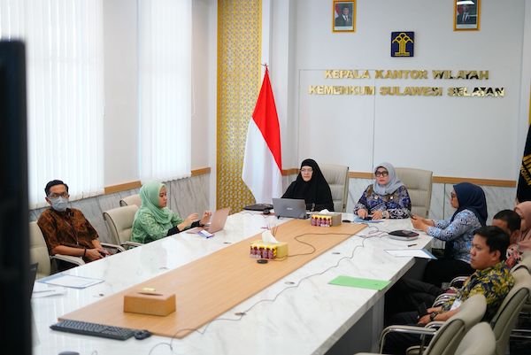 Kanwil Kemenkum Sulsel Sosialisasi Indeks Reformasi Hukum