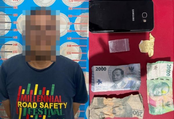 Kedapatan Bawa Sabu, Seorang Pria Diringkus Satresnarkoba Polres Majene